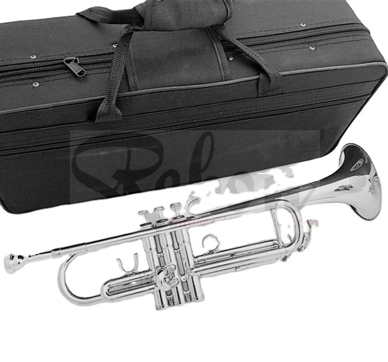 

Weifang Rebon Bb key Nickel Silver cheap Trumpet