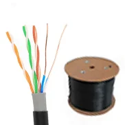 Outdoor Network Cable Outdoor Class 5 Type 6 unshielded waterproof network cable Shielding water lines Shielded Cable