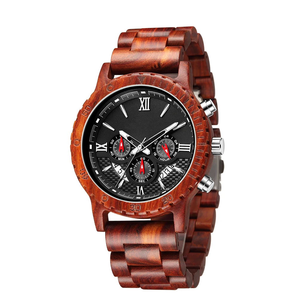 

WS037 New 2019 Men watches Luxury Multi-function Chronograph