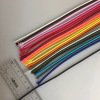 

eco friendly customized sizes round elastic stretch rubber colorful cord string