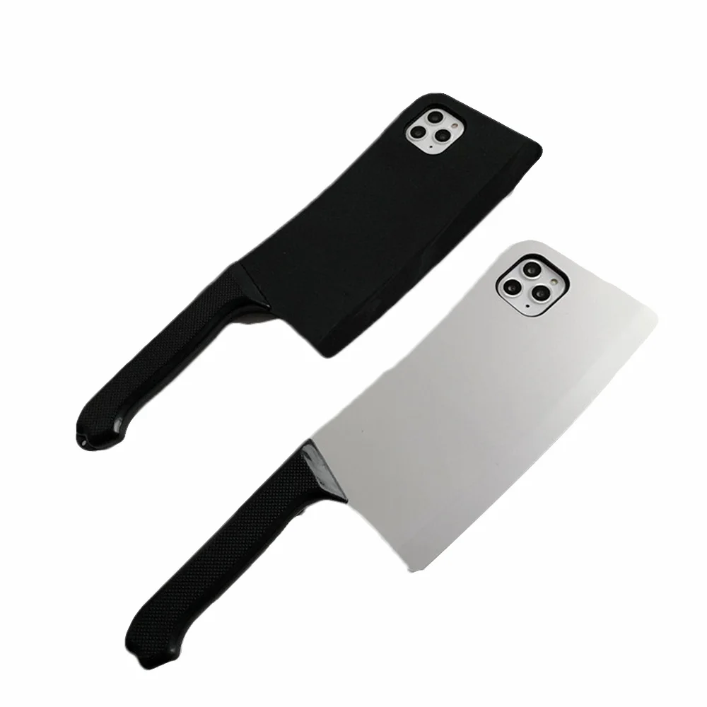 

Funny Kitchen knife Phone Case Luxury Creativity 3D TPU for iPhone Cover For iphone 11 Pro XR X XS Max 7 8 Plus SE 2020, Multicolors