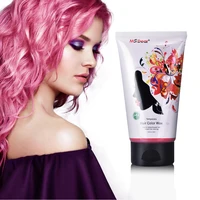 

Instant Hair Coloured Pomades Waxes White Purple Gray Silver Ash Wax Hair Color Wax Mud Disposable Modeling Dye Cream Washable