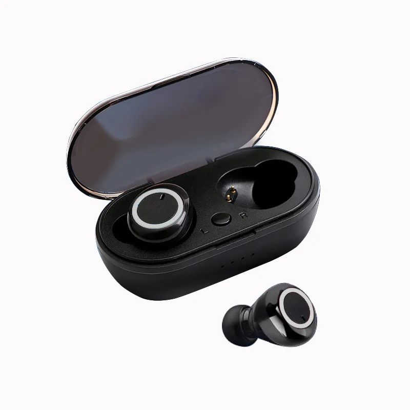 

Touch Control 9D Stereo Headset Sport Headphone Waterproof Earbuds LED Display Y50 TWS Wireless Earphone With Mic