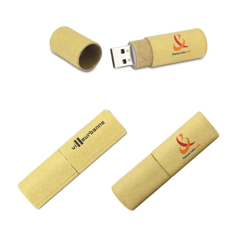 Bois Ecologique usb flash drive 1GB 2GB 4GB 8GB 16GB 32GB 64GB with custom logo - ANKUX.COM