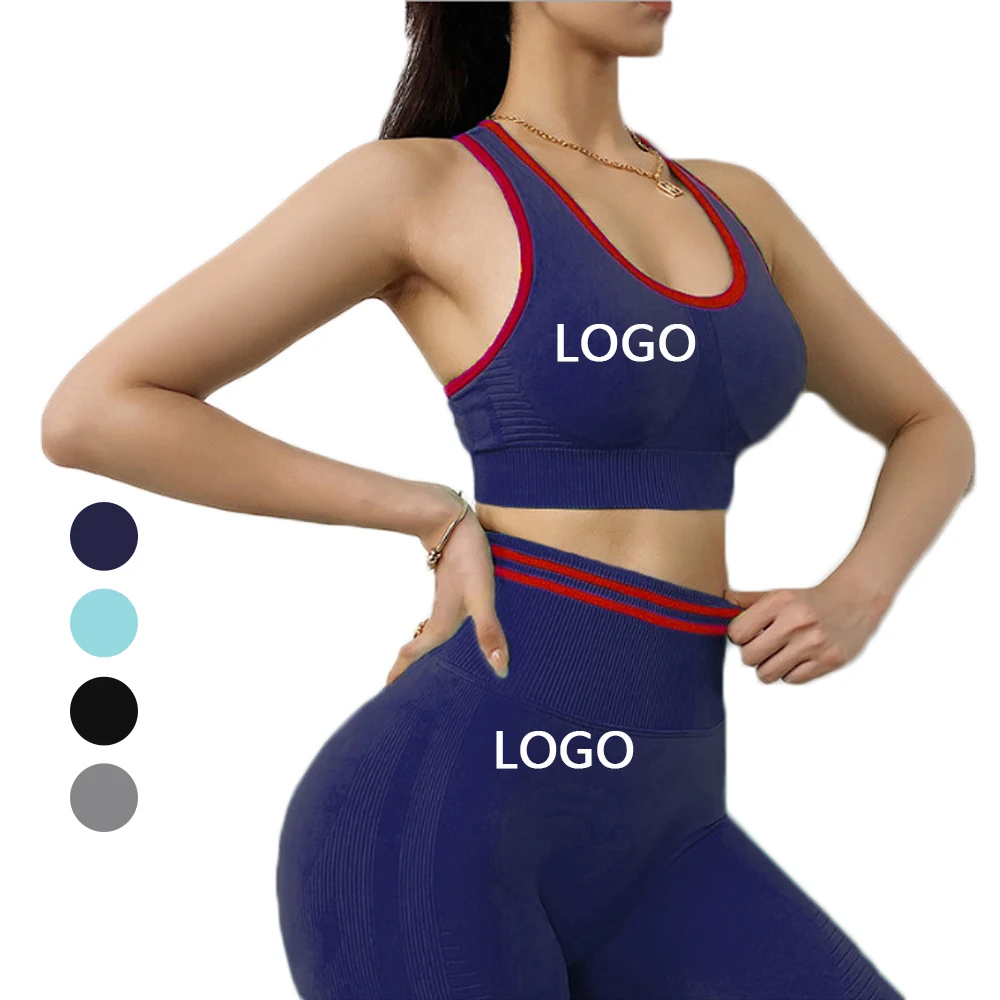 

Womens Stretch Soft Seamless Wide Waist Comfort GYM Workout Athletic Sports Wear