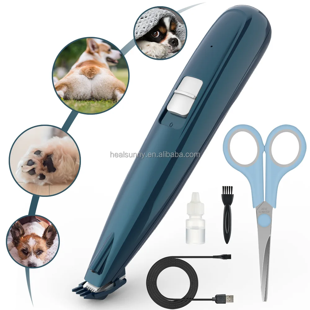 

Wholesale Cat Dog Hair Trimmer Rechargeable electric Pet Shaver Clippers Grooming