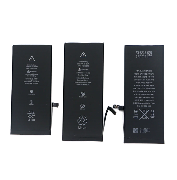 

Consumer Electronics for iphone 6s plus 6sp 6s+ li-polymer spare 0 cycle battery