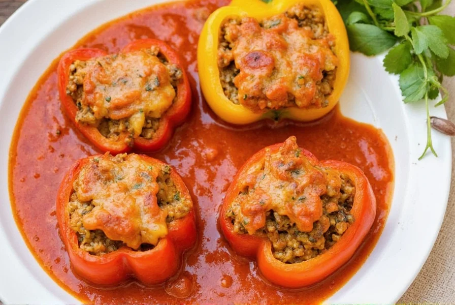 Easy Stuffed Peppers Recipe: Simple 5-Ingredient Meal