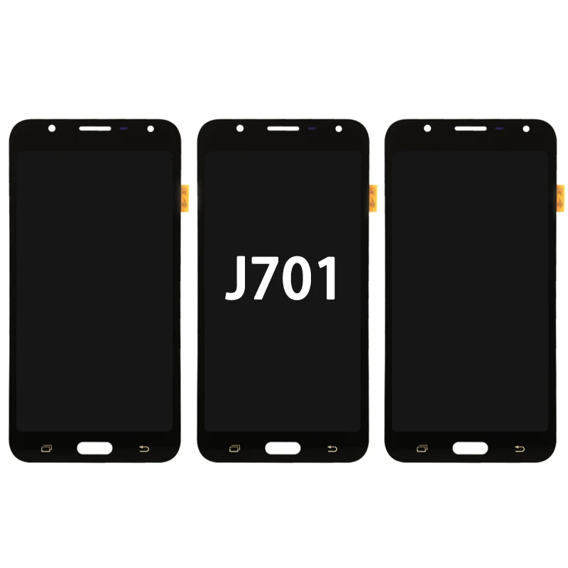 

for samsung J7 neo LCD screen For samsung j701 display original for samsung J7 max screen lcd, Black/gold/white