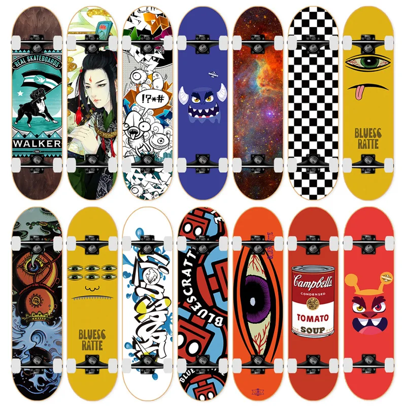 

Laier hot sale 31inch pro skate board 7 Layer Maple wood longboard Complete skateboard