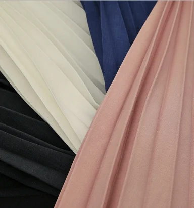 
Women A Line Chiffon Pleated Midi Skirt 