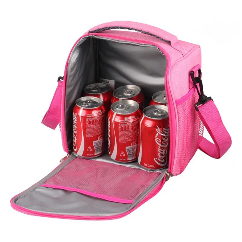 double decker insulated lunch bag