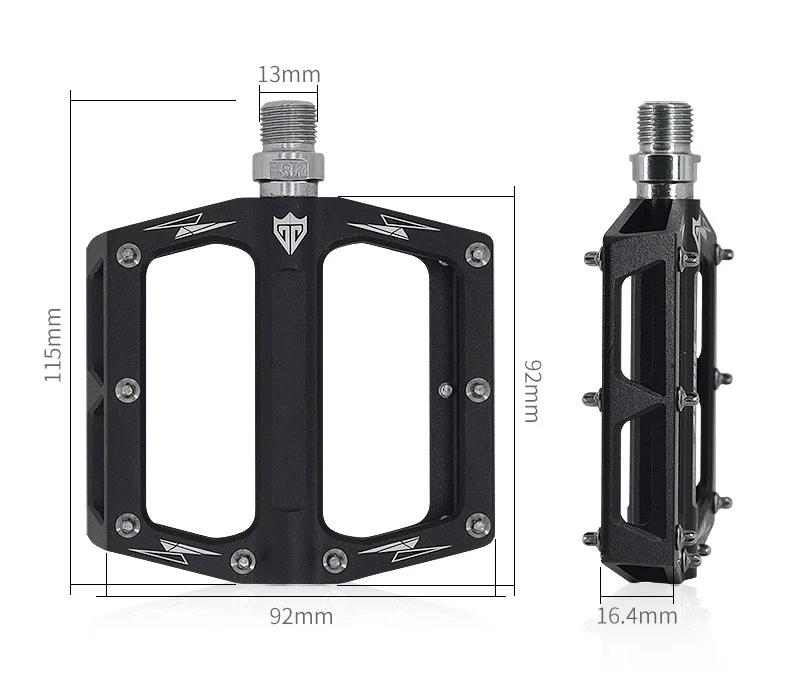 

Specializing in the manufacture of foot pedals for fitness sports bicycles, Black