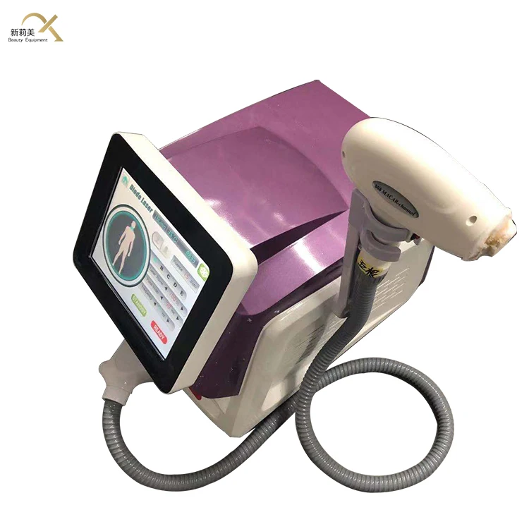 

2021 newest 808nm painless hair removal machine portable 808nm Diode Laser Hair Removal Machine, White