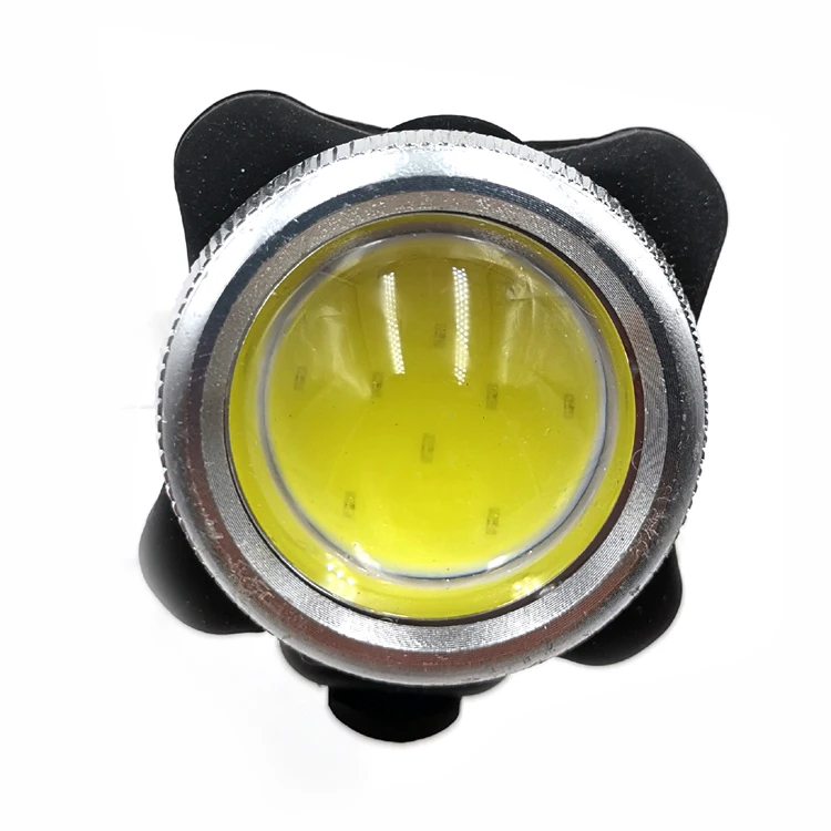 

USB rechargeable COB technology super high bright beam spot light bicycle headlight front light with dimming function