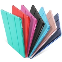 

Hot Selling PU Leather Smart Auto-sleep Magnetic Case PC Hard Back Cover For Apple iPad 9.7