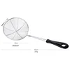 kitchen tool stainless steel basket mesh strainer line colanders strainers noodle filter with hook