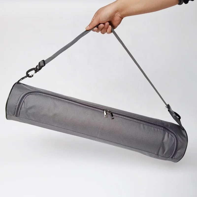 

best wear resistant easy open yoga mat cover bag pilates exercise mats canvas yoga mat bag, As picture enclosed
