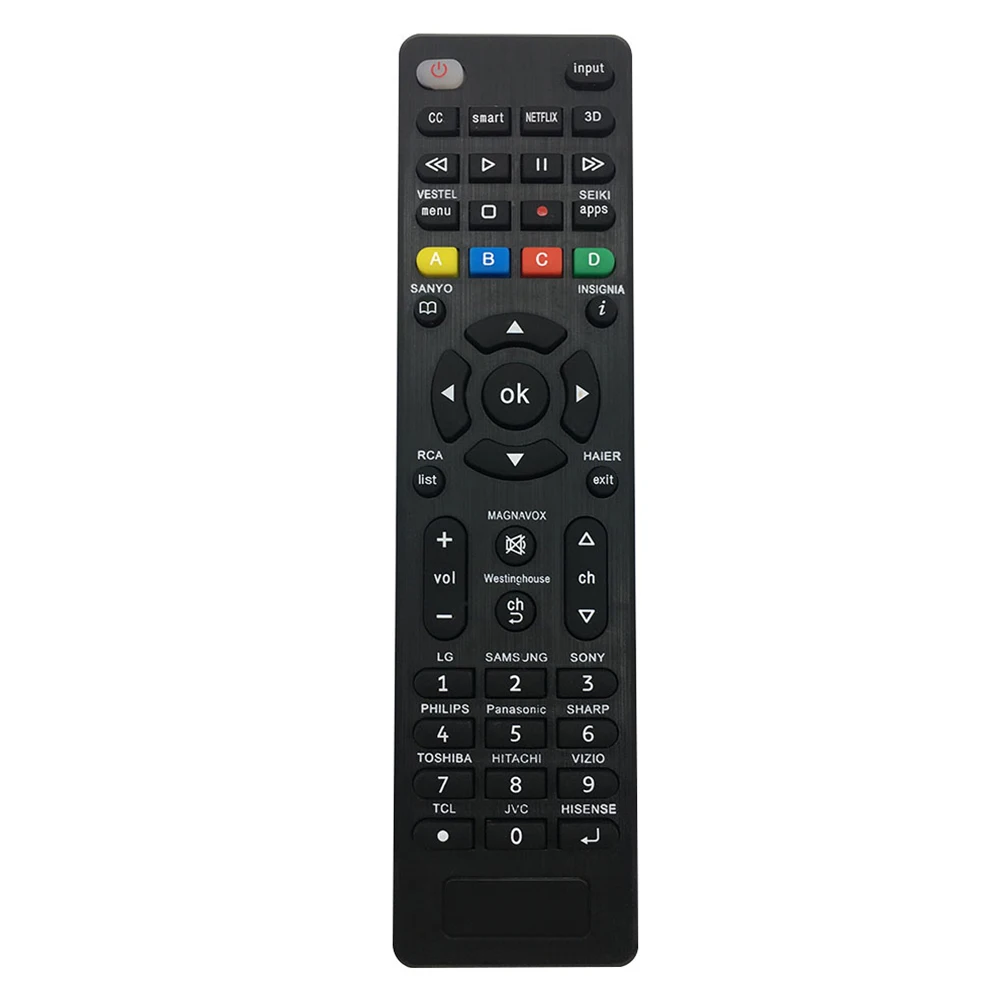 

Factory Directly Wholesale Universal Remote Control tv For Samsung Lg Sony Philips Sharp Hisense Tcl Hitachi tv Remote Control, Black