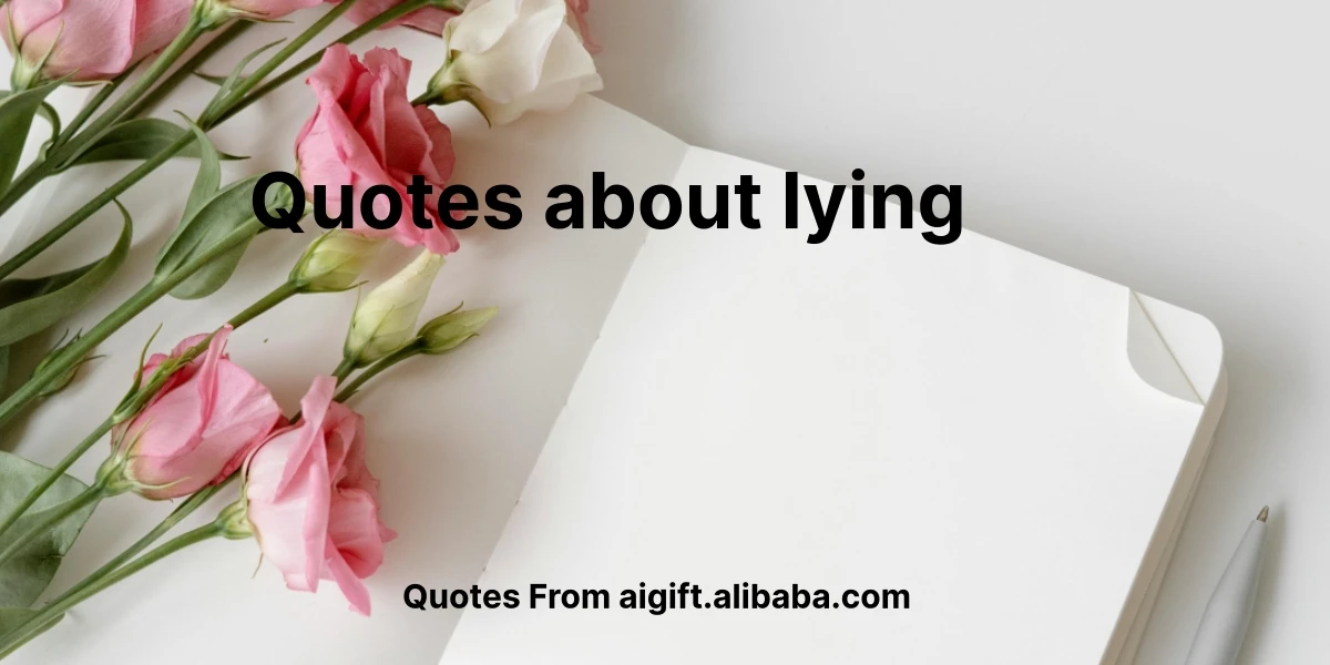 quotes about lying