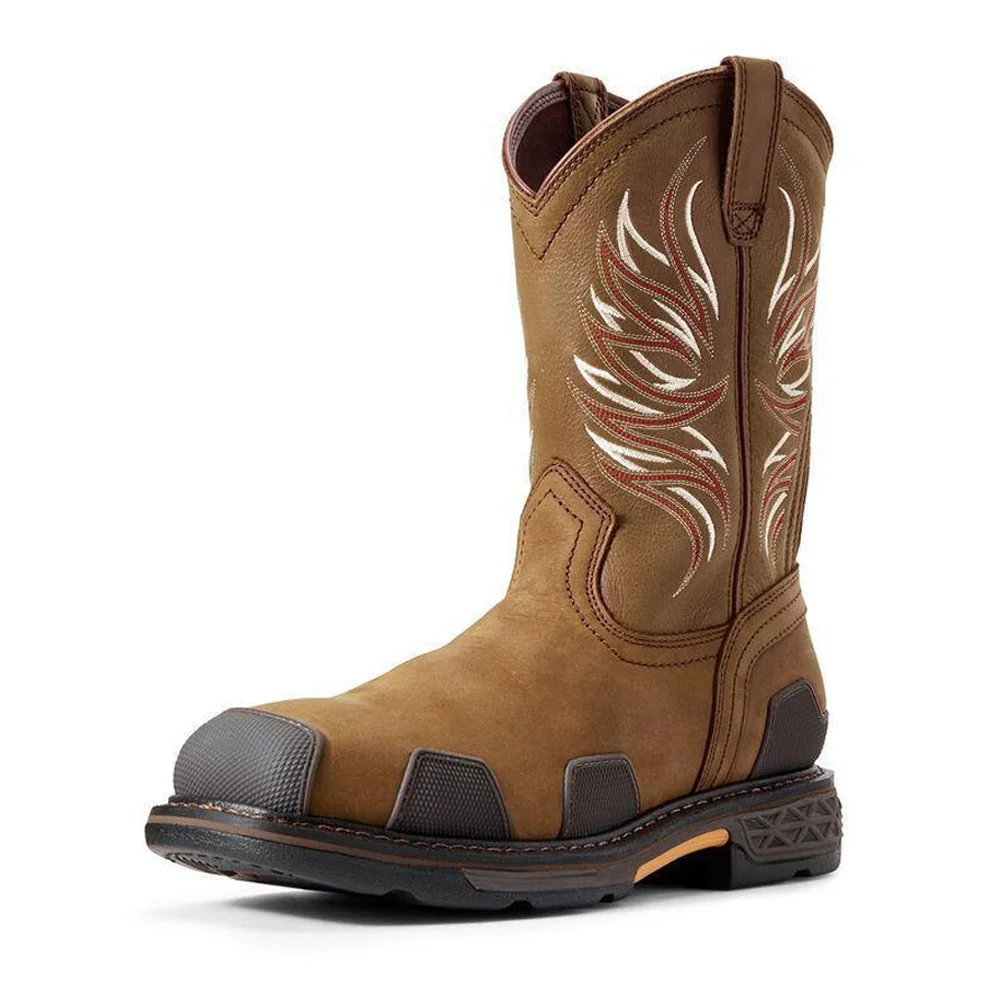 

Men's Overdrive Wide Square Toe Composite Toe Work Boots