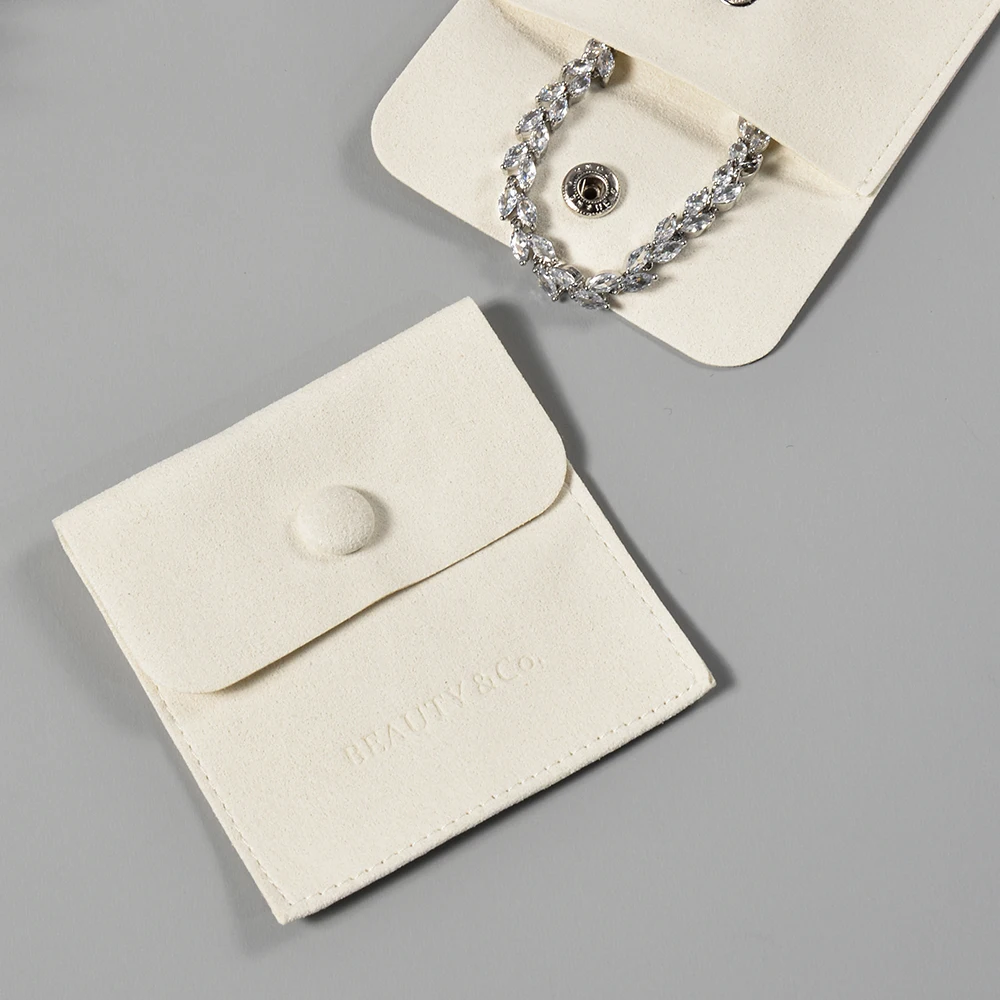

Wholesale Small Jewellery Pouch Packaging Custom Jewelry Bags With Logo Custom