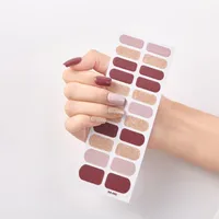 

New Arrival Waterproof Lasting Fashion 3d Design Nail Sticker