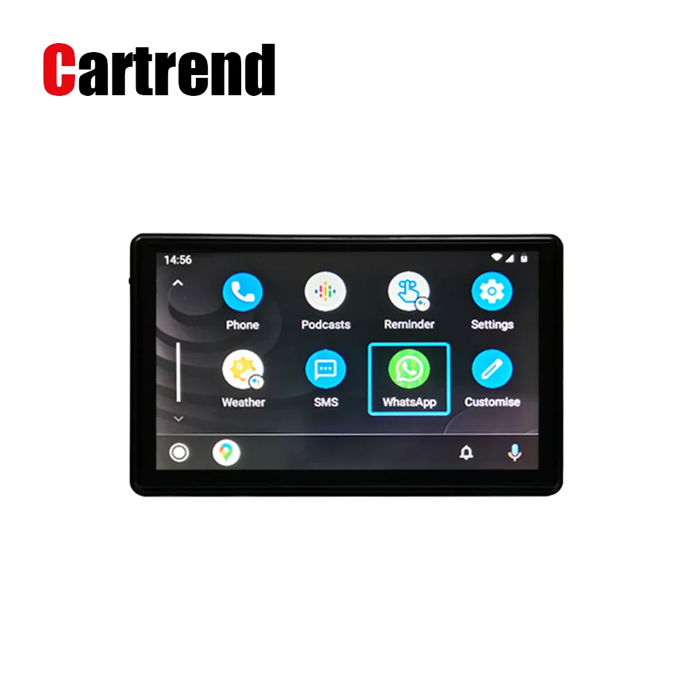 

Portable Android Auto Wireless CarPlay Touch Display for Toyoto Honda Nissan SEAT SKODA Car Bus SUV Pickup Taxi Truck Lorry Van