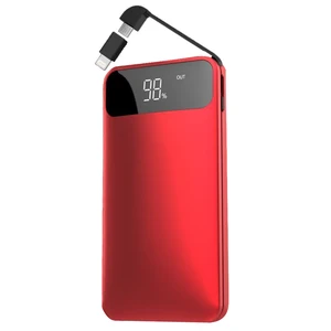Luxury Design 10000mAh Portable Power Bank Digital Display