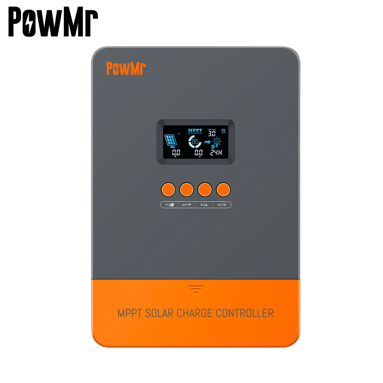 

PowMr 60A 12V 24V 36V 48V Max PV Input 150V Solar MPPT Charge Controller for Lead Acid Lithium Battery