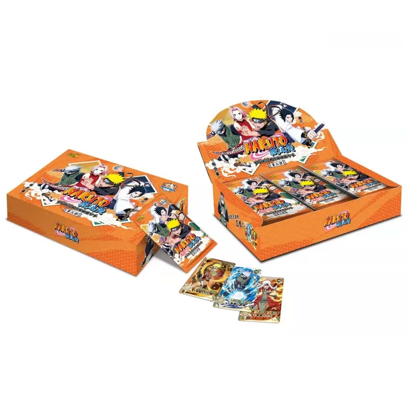 

Wholesale 48 Box Narutoes Cards Box Full Set Kayou Collection Shippuden Soldier Chapter Star Heritage Hokage Card