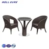 Outdoor Rattan Aluminium Waterproof Material Garden Furniture 5-Piece Dining Table And Chairs Set