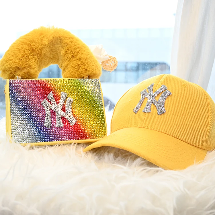 

women famous brand designer ny fur hat and purse set new york hat and purse set, 9 colour