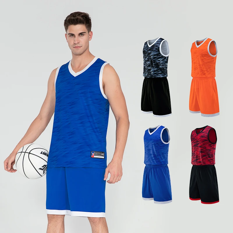 

Wholesale Custom Blank Sublimated Basketball Jersey Team Sportswear Uniform Set
