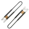 Mingxin 1700 1800 1900 grade flat round 9/18mm mosi2 electric heating elements/rods for lab furnace