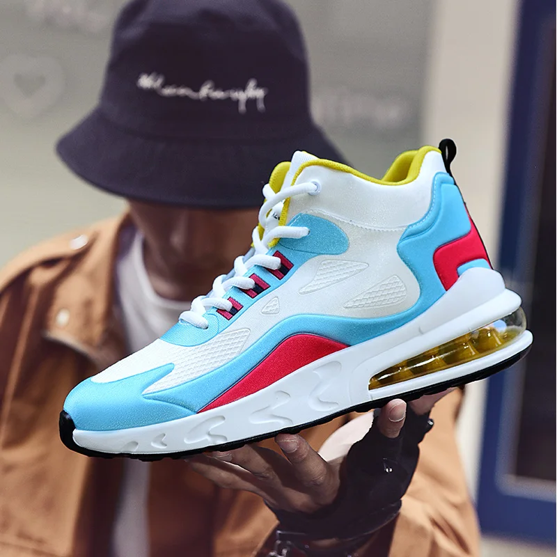 

Breathable High Increase Sport Running Shoes Comfortable Casual Sneakers Trainers Women Air Cushion Shoes