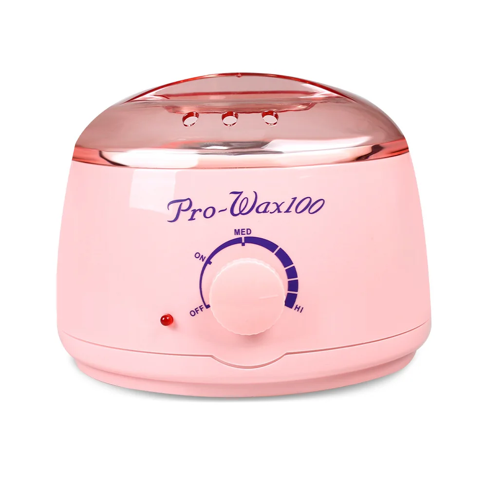 

Hair removal set wax melting making machine soy bean candle melt pot professional warmer burner electric wax pro 100, White+blue