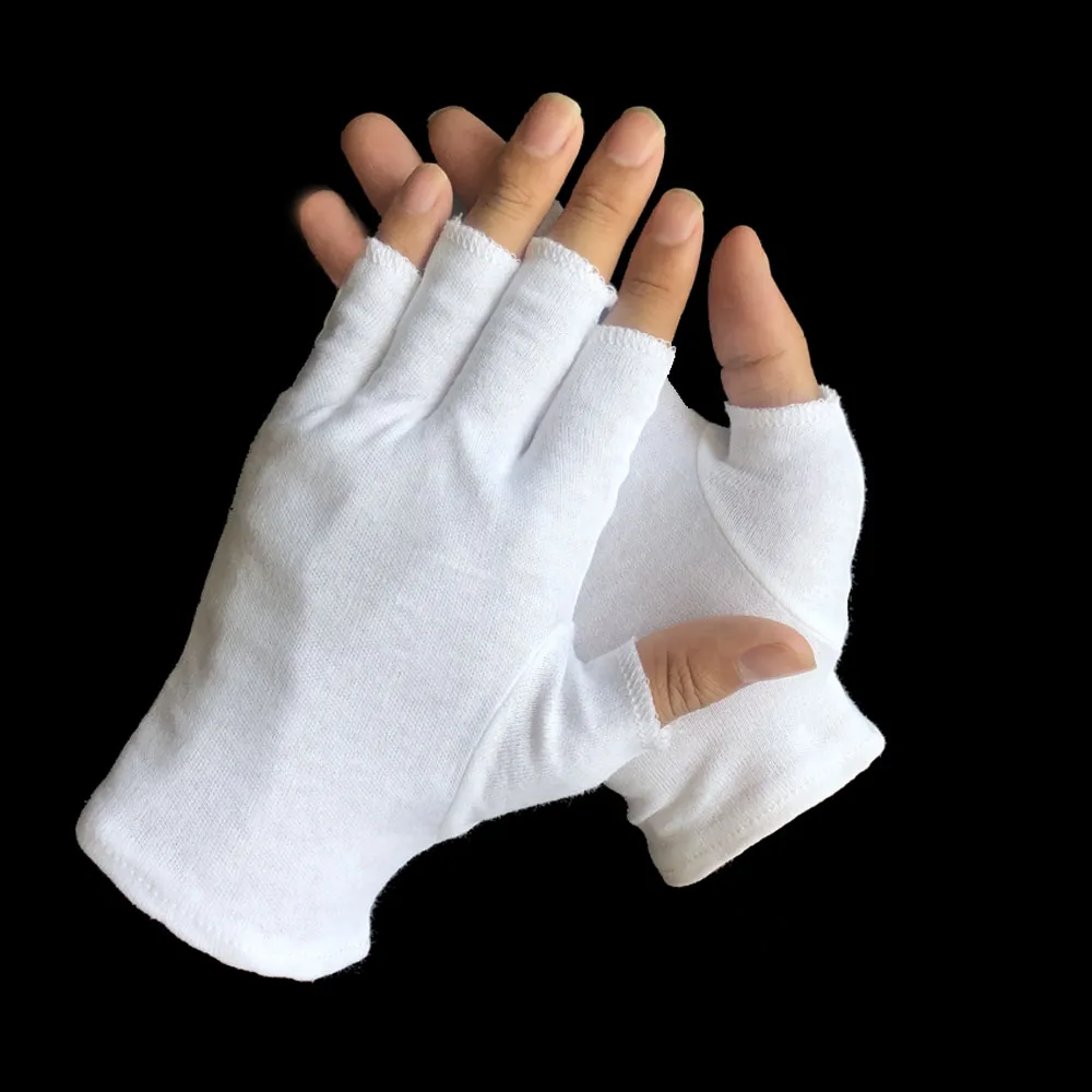 Cheap Hand Funeral Parade Ceremony Eczema White Cotton Gloves Buy