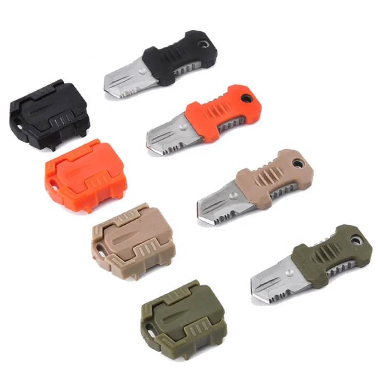 

Mini Beetle Knife Outdoor Survival Tool Hiking EDC Portable Knife, As pic