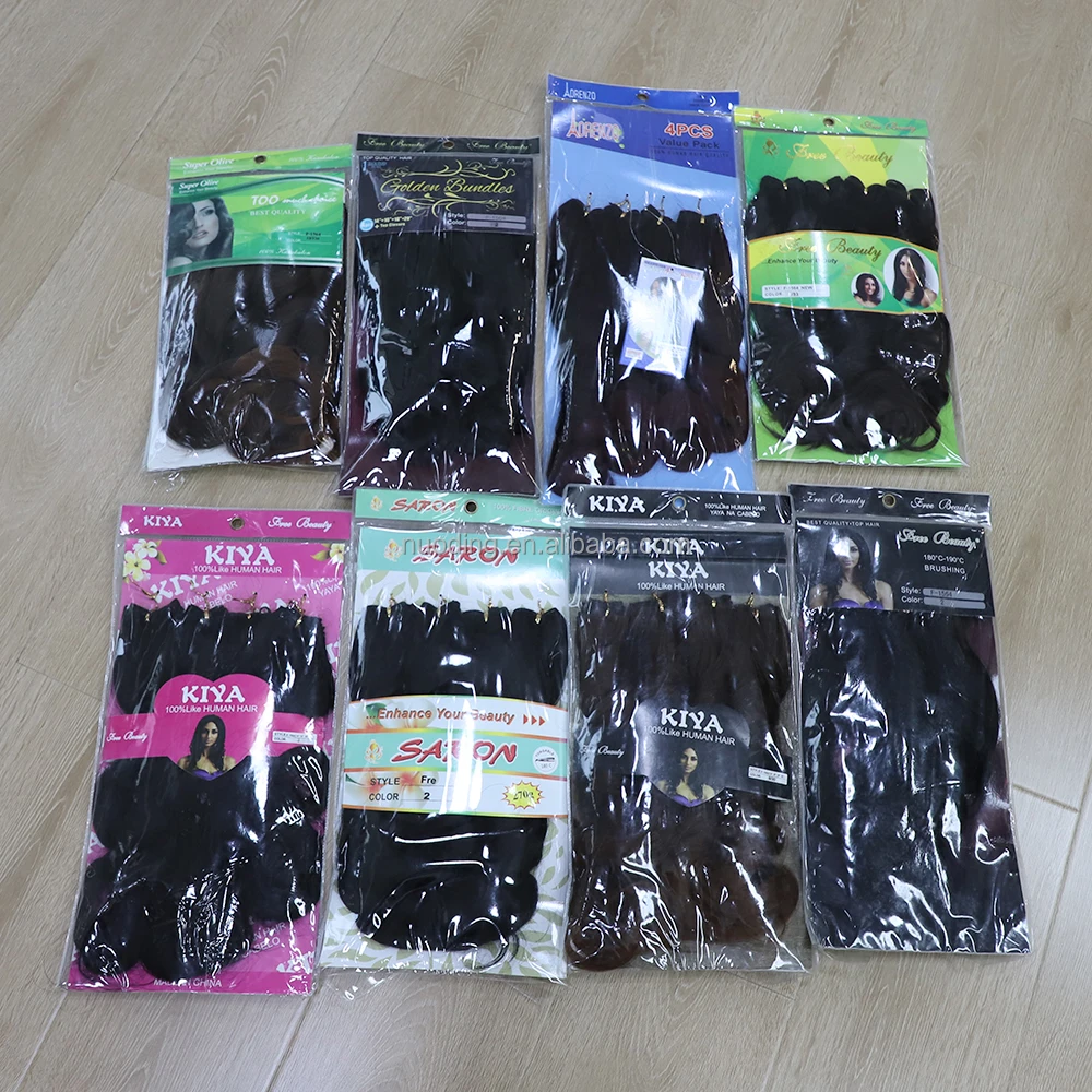 

Cheap synthetic Hair Pack Weave Pack Bundles Curly Weave Body Wave Big Curl Natural Hair Extensions, #2, #630,#133, can be dyed customized