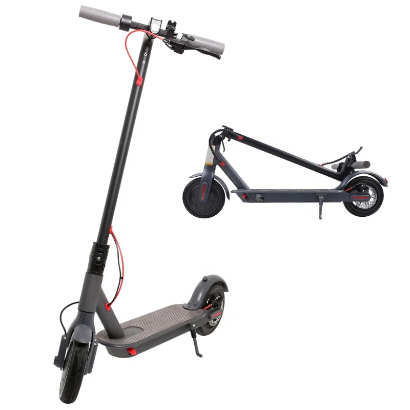 

Overseas warehouse 2 wheels electric kick scooter black white electric bicycle