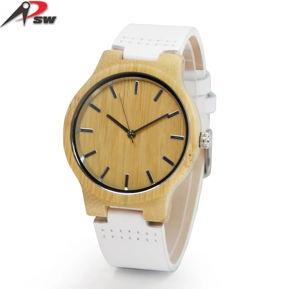 

Wholesale Couple Handcrafted Wood Original Watches Custom Logo Design Your Own Bamboo Watch Engraved