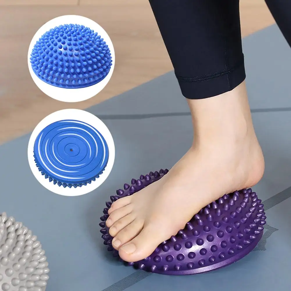 

Half-ball Muscle Foot Body Exercise Stress Release Fitness Massage Ball Health Yoga Training Accessories