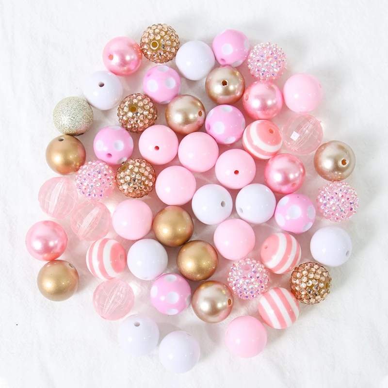 

Solid Gumball Beads Chunky beads Opaque Acrylic Round Loose Spacer Beads Bubblegum Random Mixed Colors for Jewelry Making