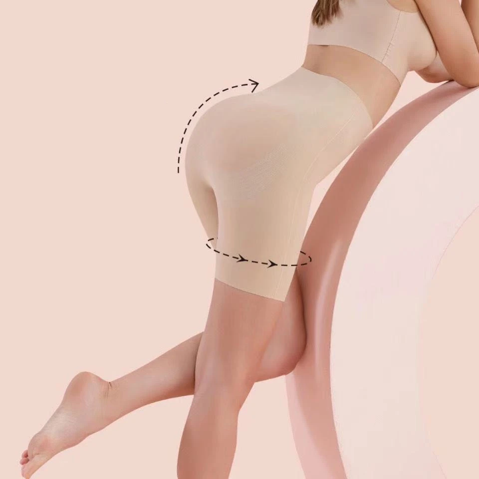 

High Waist Hip Rise Tummy Firm Control Women Soft Quick Dry High Waist Training Yoga Scrunch Butt Booty Shorts