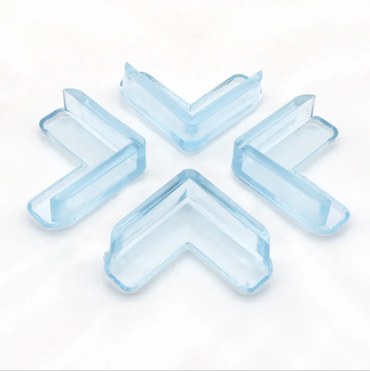 

Hot sale pvc plastic applications furniture Transparent adhesive table corner protectors for baby proofing