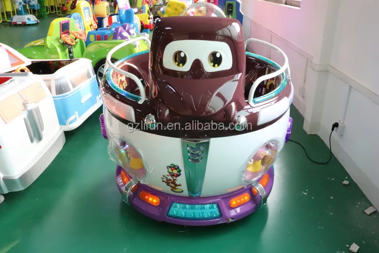 Kids Rotating Ride Indoor Coin Operated Kiddie Ride Plastic Rotating Revolving Cup ...