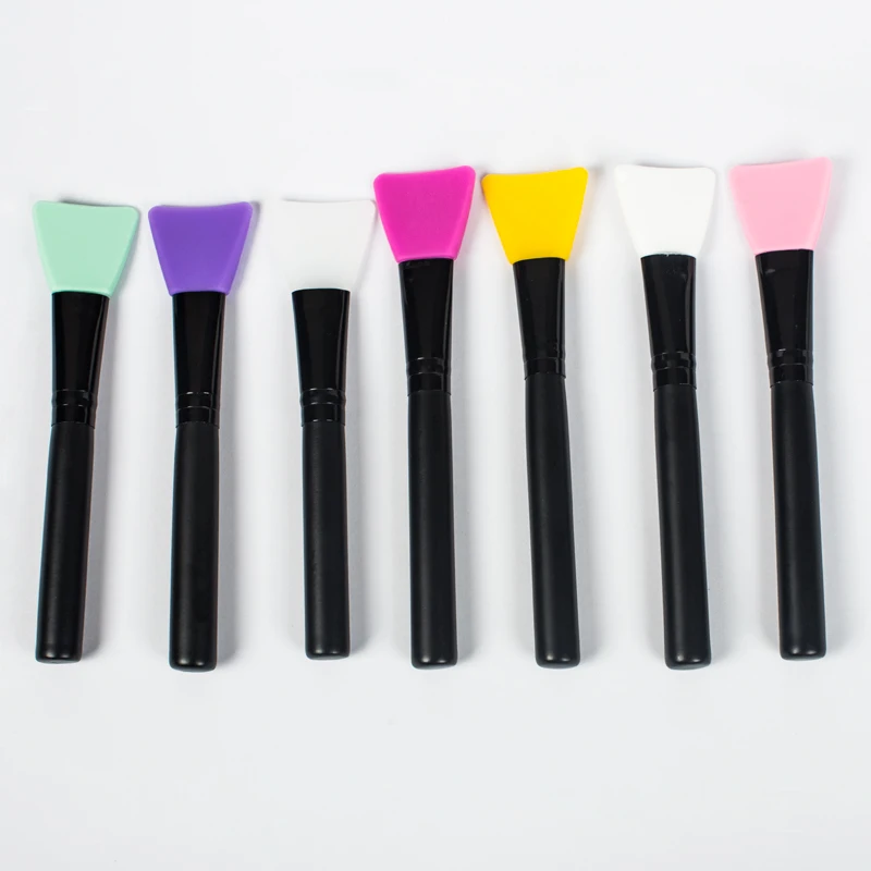 

DIY Silicone Colorful Clay Private Logo Mask Facial Brush