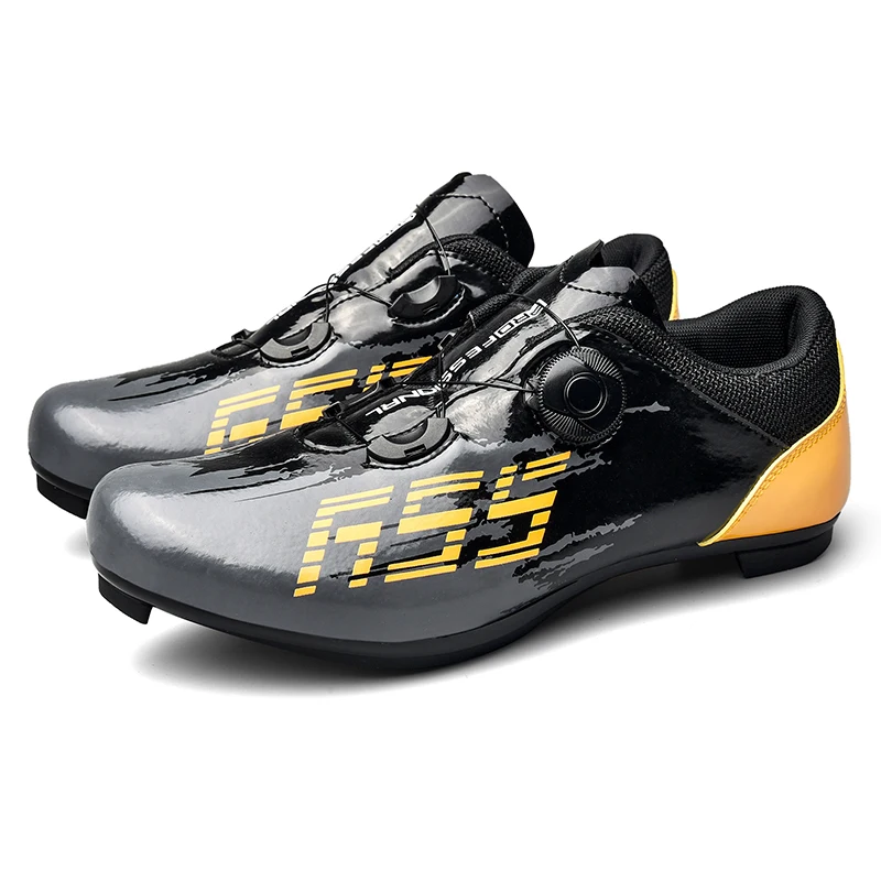 

Wholesale oem Professional Ultralight bike boots riding Wear-resistant road bike Lock-free cycling shoes, Customerized