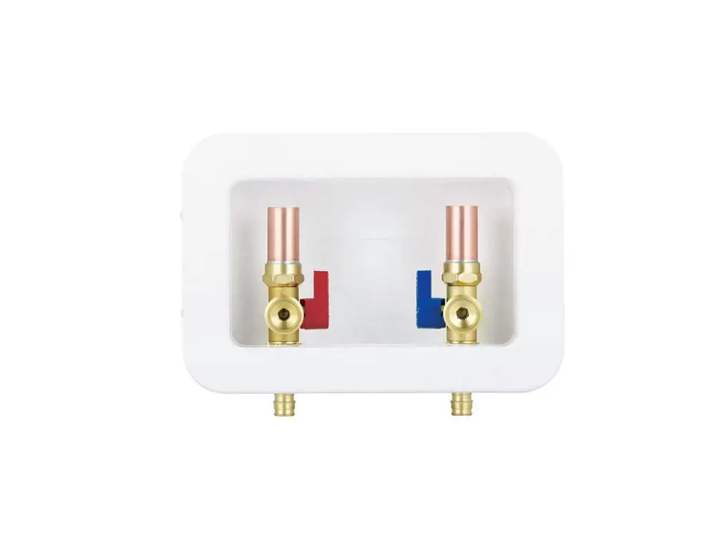 
washing stop valve with water hammer arrestor with outlet box,complete set ,China manufacturer 